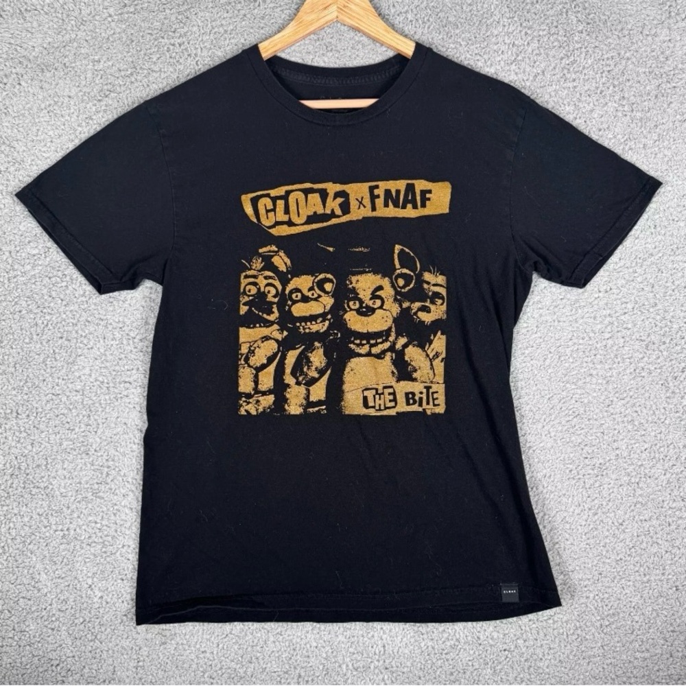 ClOAK x FNAF Five Nights At Freddy’s Black Graphic T-Shirt black Size Medium